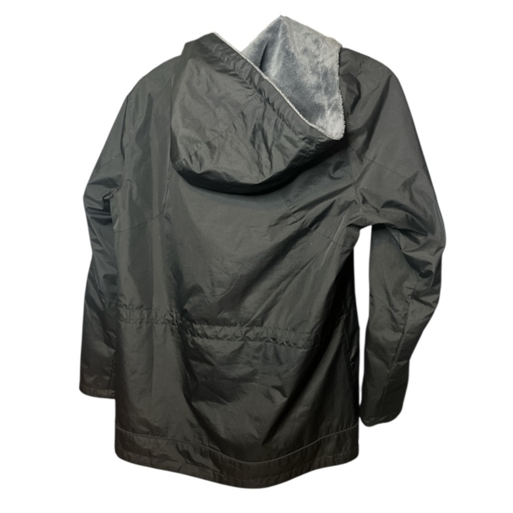 Free Country Black Waterproof Lined Jacket with Pink Logo - Picture 3 of 8